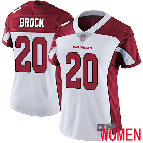 Arizona Cardinals Limited White Women Tramaine Brock Road Jersey NFL Football #20 Vapor Untouchable